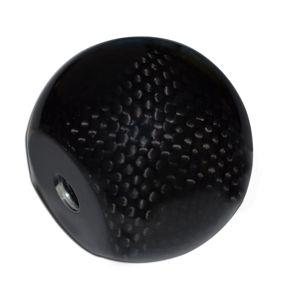 Amazon.com: VMS RACING 8x1.25MM Black Carbon Fiber Round Ball